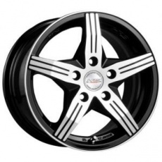 Придбати Легкосплавные диски Racing Wheels  H-458 BK/FP (R16 W7 PCD5x100 ET40 DIA73,1)