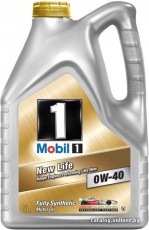 Придбати Моторное масло Mobil 1 New Life 0W-40 4л