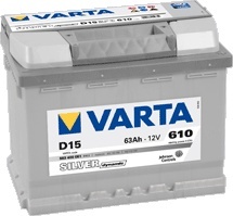 Придбати Автомобільні акумулятори Varta 6СТ-63 SILVER dynamic 563400061 63А/ч