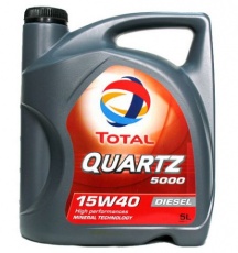 Придбати Автохимия масла Total Quartz Diesel 5000 15W-40 5л