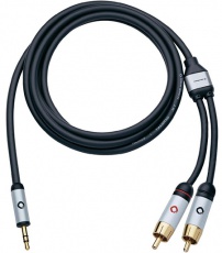 Придбати Аудио-видео кабели Кабель OEHLBACH 60004 i Connect jack to 2 RCA Set 3 m black