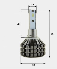 Придбати LED- лампы Sho-Me G7.2 H27 6000K 25W