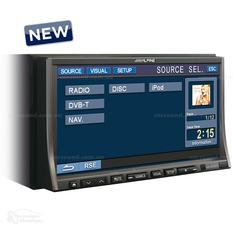 Фото ALPINE IVA-W520R