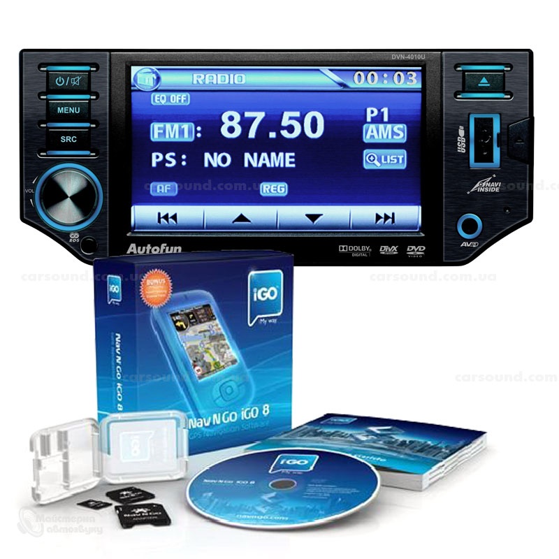 Фото Autofun DVN-4010U iGo 8.3