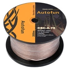 Придбати Кабелі Autofun Каб. акуст. Autofun CSC-0.75, 1м Classic