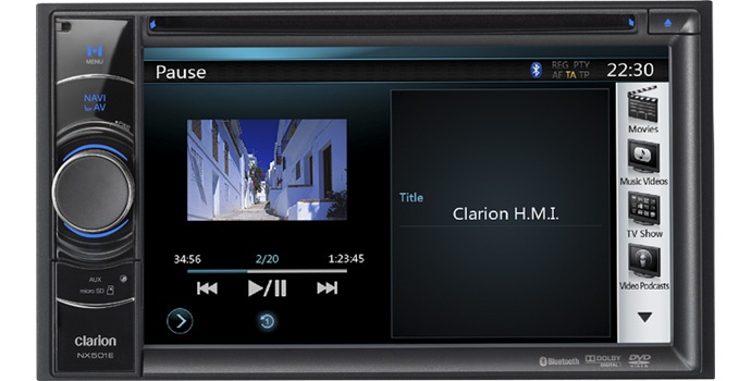 Фото Clarion NX501E