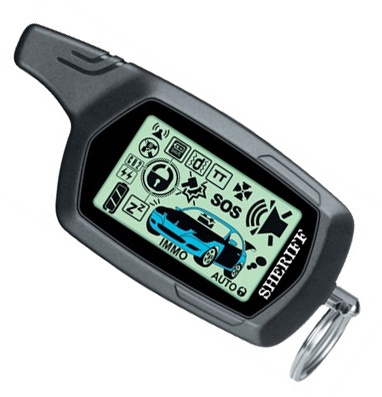 Фото Sheriff ZX-750 ЖК Брелок