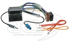 Придбати Адаптери та перехідники Переходник ISO-1324-46 с антенным адаптером угловой (Audi, Seat, Skoda, VW)