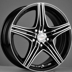Придбати Легкосплавные диски Racing Wheels  H-464 BK/FP (R15 W6,5 PCD4x114,3 ET40 DIA73,1)
