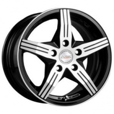 Придбати Диски Racing Wheels  H-458 BK/FP (R16 W7 PCD5x100 ET40 DIA73,1)