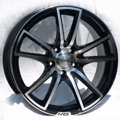 Фото Racing Wheels  H-411 BK/FP (R16 W7 PCD5x114,3 ET35 DIA73,1)