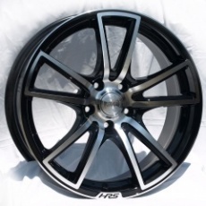 Придбати Диски Racing Wheels  H-411 BK/FP (R16 W7 PCD5x114,3 ET35 DIA73,1)