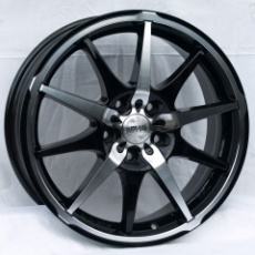 Придбати Диски Racing Wheels  H-410 BK/FP (R17 W7 PCD5x112 ET40 DIA73,1)