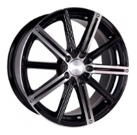Фото Racing Wheels  H-385 BK/FP (R18 W7,5 PCD5x114,3 ET45 DIA73,1)