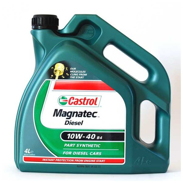 Castrol Magnatec Diesel 10W-40 B4 4л фото Фото Castrol Magnatec Diesel 10W-40 B4 4л