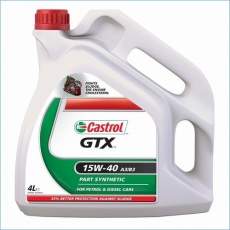 Купить Автохимия масла Castrol GTX 15W-40 4л A3/B4