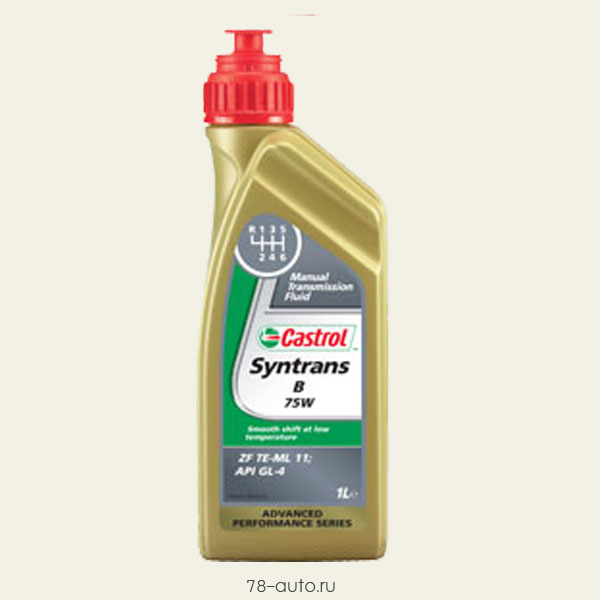 Castrol Syntrans B 75W 1л фото Фото Castrol Syntrans B 75W 1л