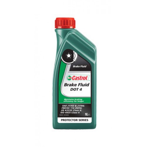 Castrol Brake Fluid DOT 4 1л фото Фото Castrol Brake Fluid DOT 4 1л