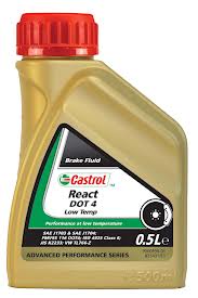 Castrol React DOT 4 Low Temp 0,5л фото Фото Castrol React DOT 4 Low Temp 0,5л