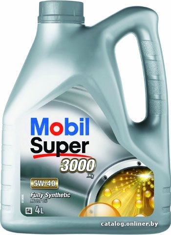 Фото MOBIL SUPER 3000 FORMULA FE 5W-30 4л