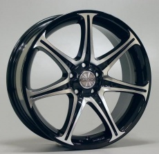 Придбати Легкосплавные диски Racing Wheels H-134 BK/FP (R14 W6 PCD4x114,3 ET35 DIA67,1)