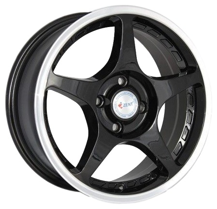 Фото ZENT Z190 Blackxmach.face (R15 W6,5 PCD4x114,3 ET35 DIA73,1)