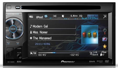 Фото Pioneer AVH-1400DVD
