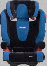 Придбати Детские Товары Recaro Monza SeatFix Microfibre black/saphir (6143.21005.66)