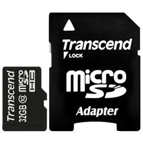 Фото Transcend 32Gb microSDHC Class 10