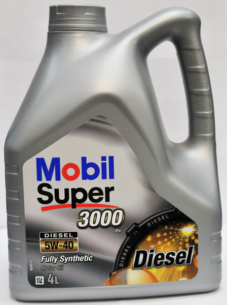 Фото Mobil Super 3000 Diesel 5W-40 4л