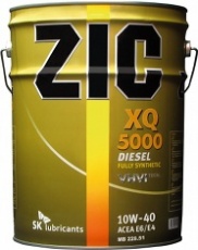 Придбати Моторное масло ZIC XQ 5000 10w-40 20л