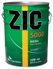 Придбати Моторное масло ZIC 5000 POWER 10w-40 20л