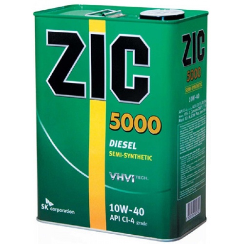 Фото ZIC 5000 10w-40 4л