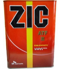 Придбати Трансмиссионное масло ZIC ATF III 4л