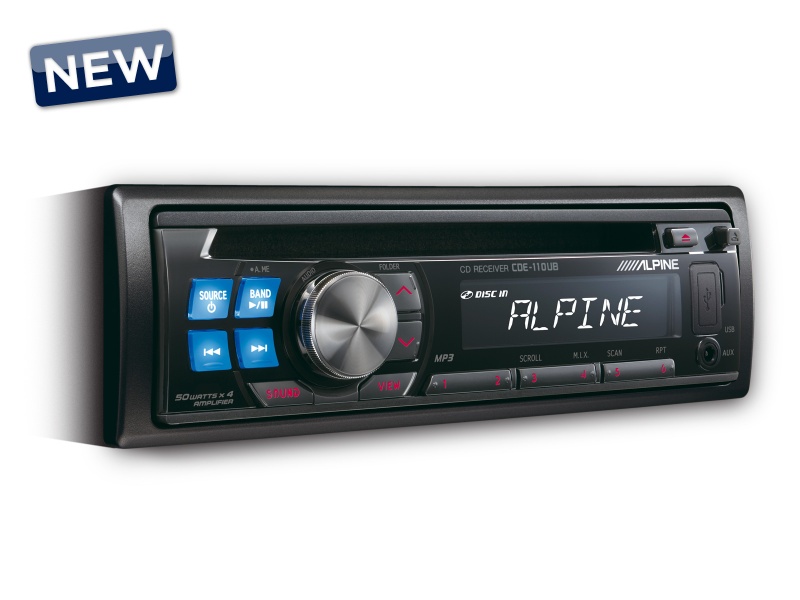 Фото ALPINE CDE-110UB