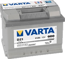 Фото Varta 6СТ-61 SILVER dynamic 561400060 61А/ч