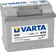 Фото Varta 6СТ-63 SILVER dynamic 563401061 63А/ч