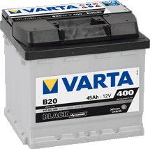 Фото Аккумулятор автомобильный Varta 6СТ-45 BLACK DYNAMIC 545413040 45А/ч