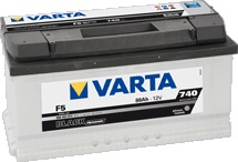 Фото Аккумулятор автомобильный Varta 6СТ-88 BLACK DYNAMIC 588403074 88А/ч