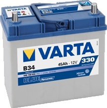 Придбати Автомобільні акумулятори Varta 6СТ-45 BLUE DYNAMIC 545158033 45А/ч