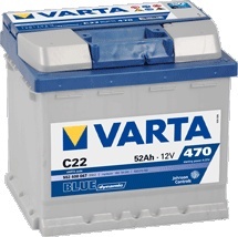Придбати Автомобільні акумулятори Varta 6СТ-52 BLUE DYNAMIC 552400047 52А/ч