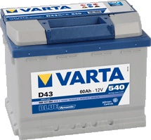 Фото Varta 6СТ-60 BLUE DYNAMIC 560127054 60А/ч