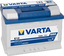 Купить Автомобильные аккумуляторы Varta 6СТ-74 BLUE DYNAMIC 574013068 74А/ч