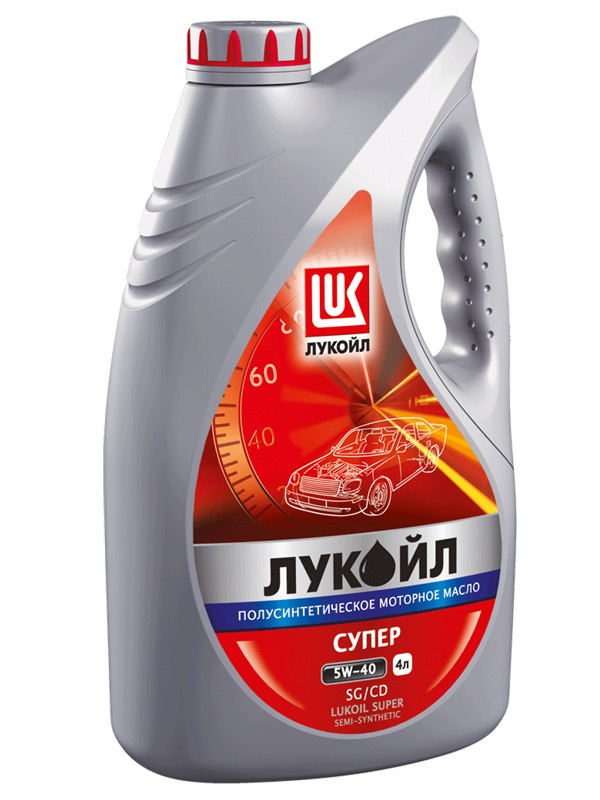 Фото Lukoil SUPER SAE 10W-40 4л (API SG/CD)