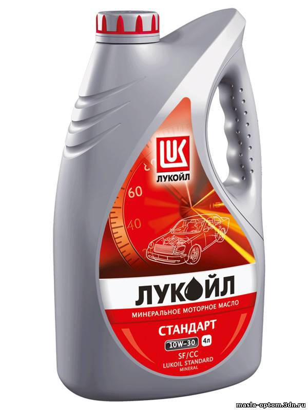 Фото Lukoil STANDART SAE 15W-40 4л (API SF/CC)