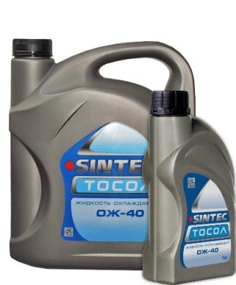 Фото Sintec Тосол ОЖ-40 5кг