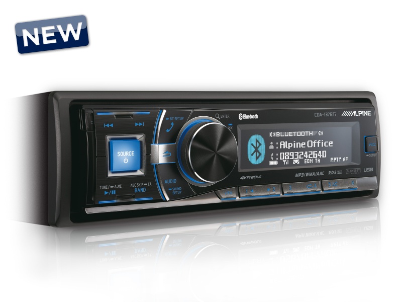 Фото ALPINE CDA-137BTi