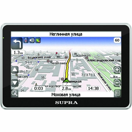 Фото SUPRA SNP-432 (навител Украина-Польш)