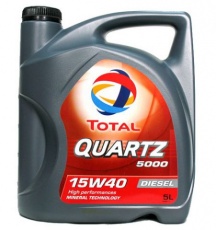 Придбати Моторное масло Total Quartz Diesel 5000 15W-40 5л