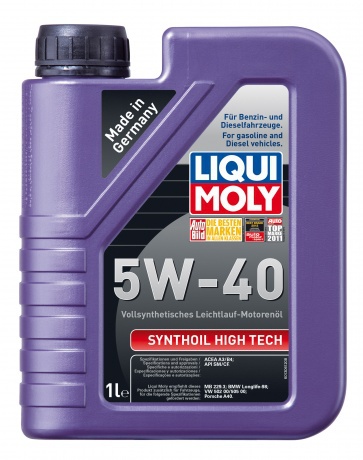 Фото Liqui Moly Synthoil High Tech 5W-40 1л